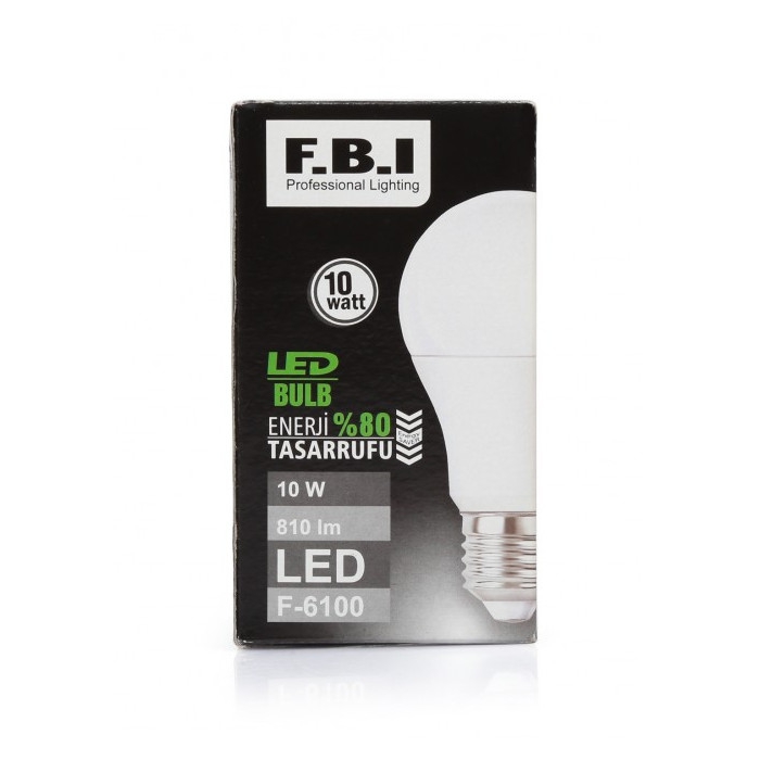 F.B.I%2010Watt%20810%20Lümen%206500K%20E27%20Duy%20LED%20Ampul%20Beyaz