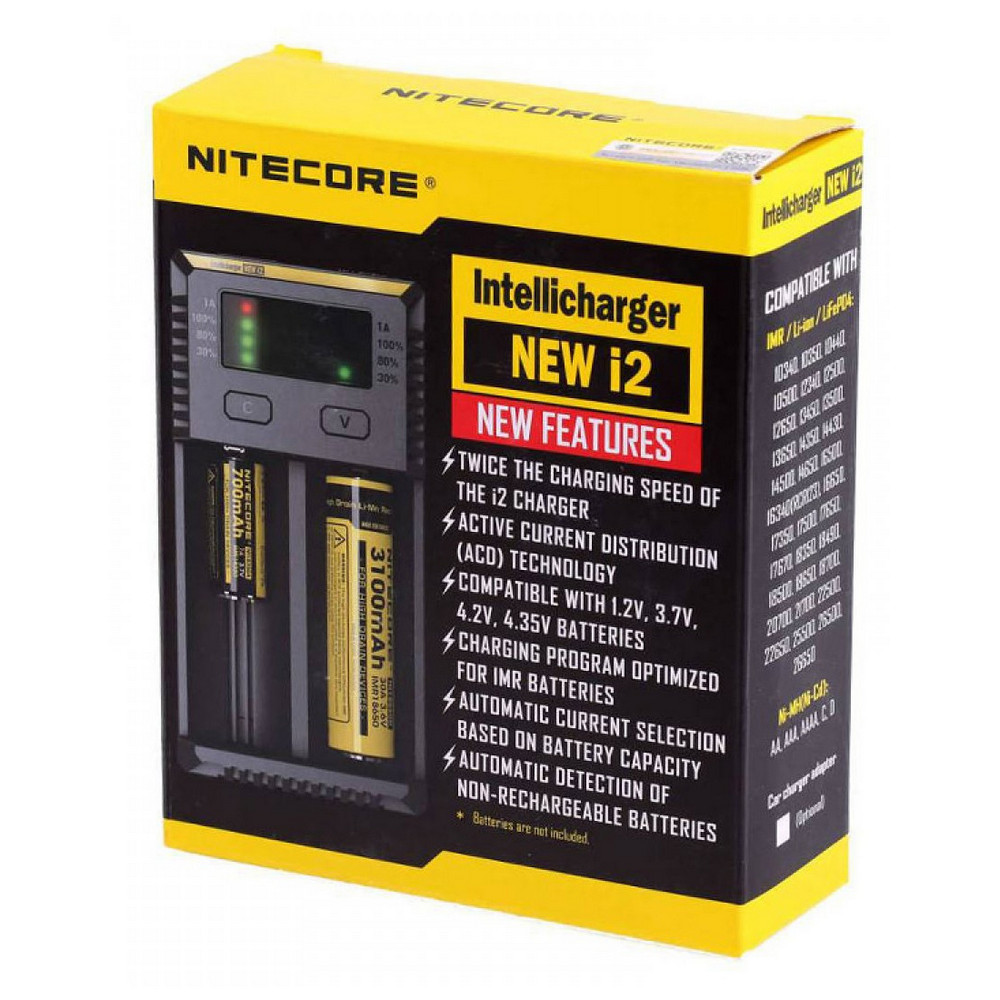 Nitecore%20New%20i2%20Intellicharger%20Şarj%20Aleti