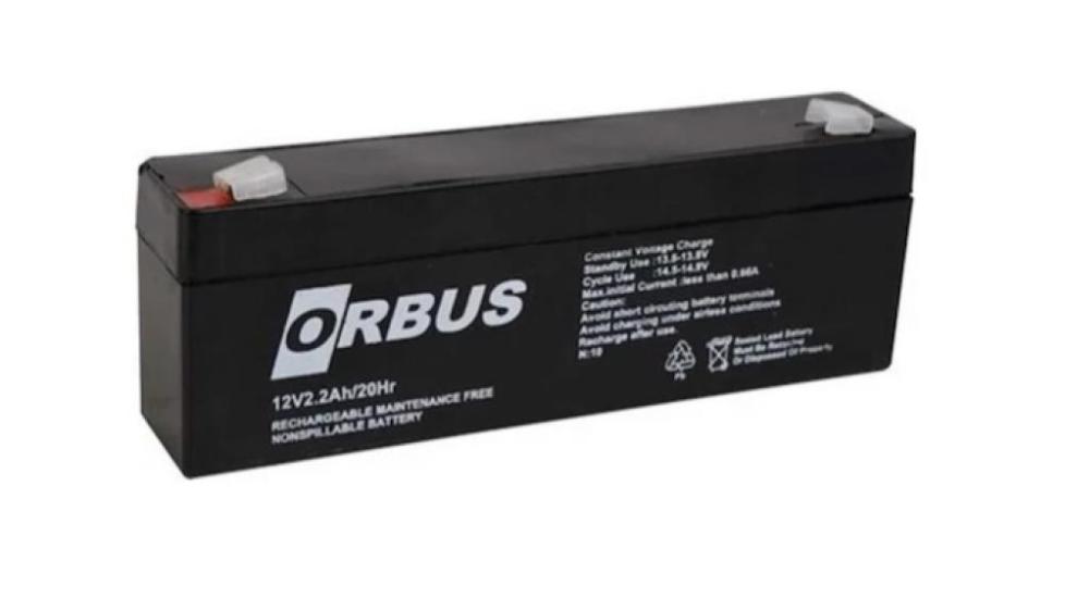 ORBUS 12V 2.2AH Kuru Bakımsız Akü