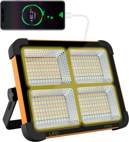 Powerdex PD-6060 LED Güneş Enerjili Şarj Edilebilir 