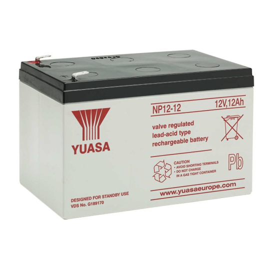 Yuasa NP 12-12 12V 12Ah Bakımsız Kuru Akü